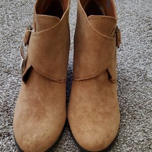 Lucky Brand Light Brown Booties